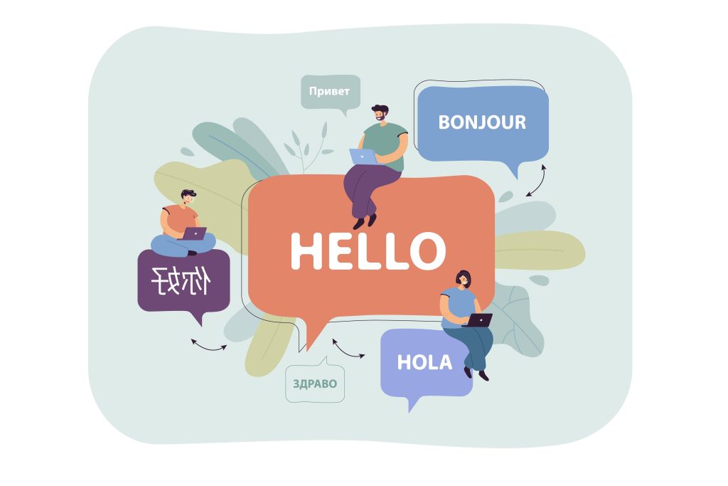 سلام به چند زبان